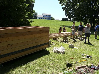 Bill B Que stage build.jpg