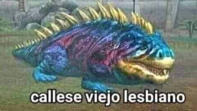 dino-meme-callese-viejo-lesbiano-picsay.jpg